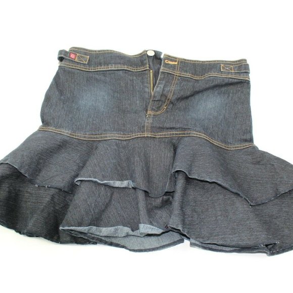 Pre-Owned Goddess Trend Jean Skirt 11/12 - Picture 1 of 3